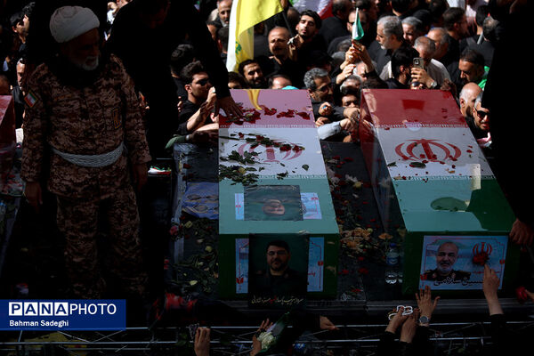 تشییع شهدای اقتدار در تهران - 2