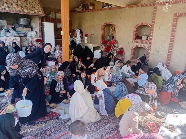 اردوی قرآنی ویژه قرآن آموزان روستای نقاب در کاشمر