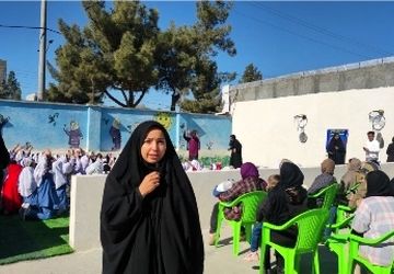 مسابقات استعدادیابی کمیته دارت شیروان در دبستان دخترانه راهیان کوثر