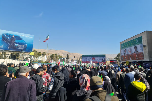 چهل و ششمین سالگرد پیروزی انقلاب  و راهپیمایی 22 بهمن در شیراز