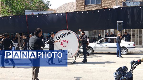 مراسم عاشورای حسینی در شهرستان بن