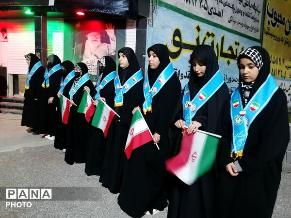 تجمعات شبانه در تیتکانلو به میزبانی دبیرستان حضرت فاطمه(س) 