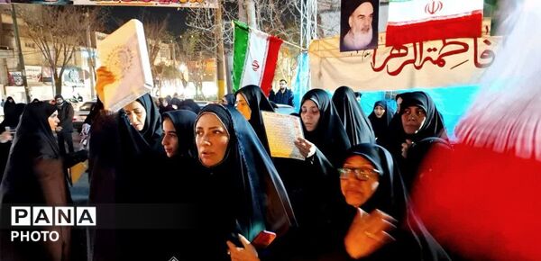 اجتماع باشکوه مردم شهرستان فردیس در چهارمین روز شهادت امام قائد 