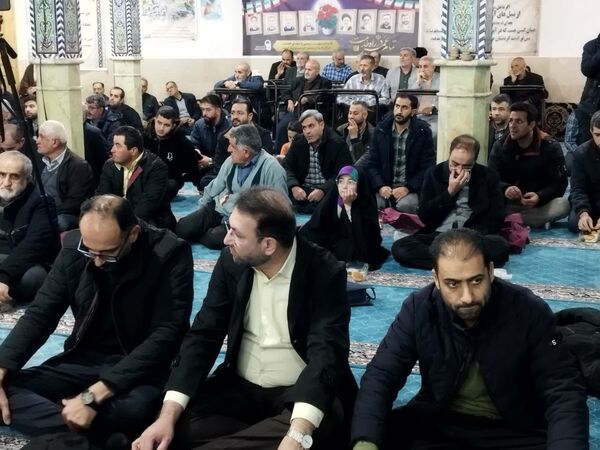 مراسم گرامیداشت شهدای جبهه مقاومت در فیروزکوه