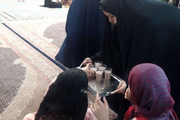 مراسم معنوی اعتکاف در مساجد شهر قدس