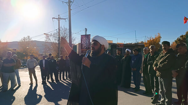 اجتماع باشکوه فاطمیون در شهرستان مارگون