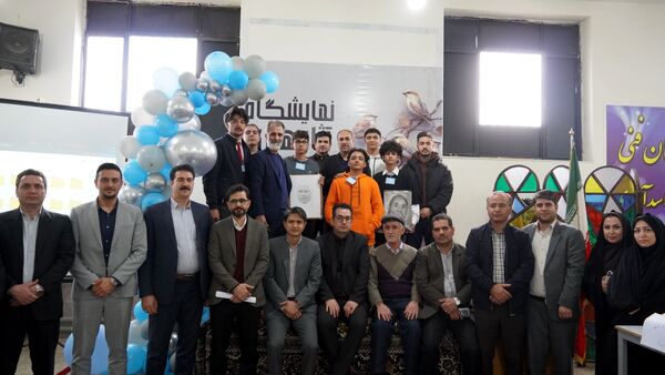 افتاحیه نمایشگاه دستسازه های هنرستان های شهرستان بجنورد 