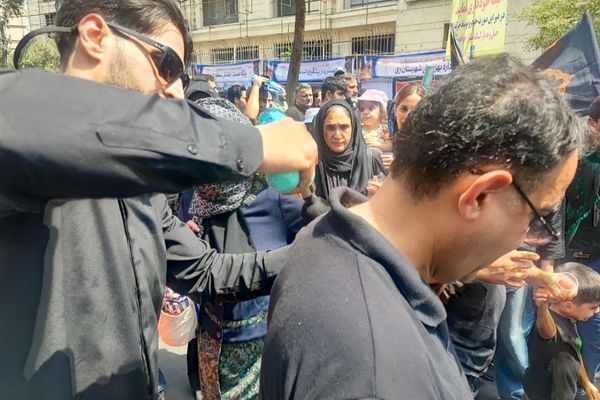 برپایی موکب میدان پویای اربعین