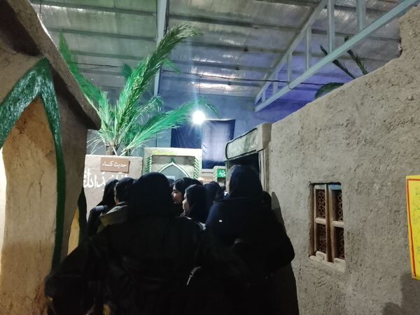 بازدید هنرجویان از بیت الاحزان فاطمه زهرا (س) بناب مرند