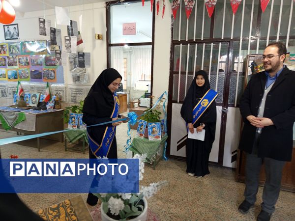 افتتاح مدرسه انقلاب در دبیرستان شهید علی‌اصغر سوری