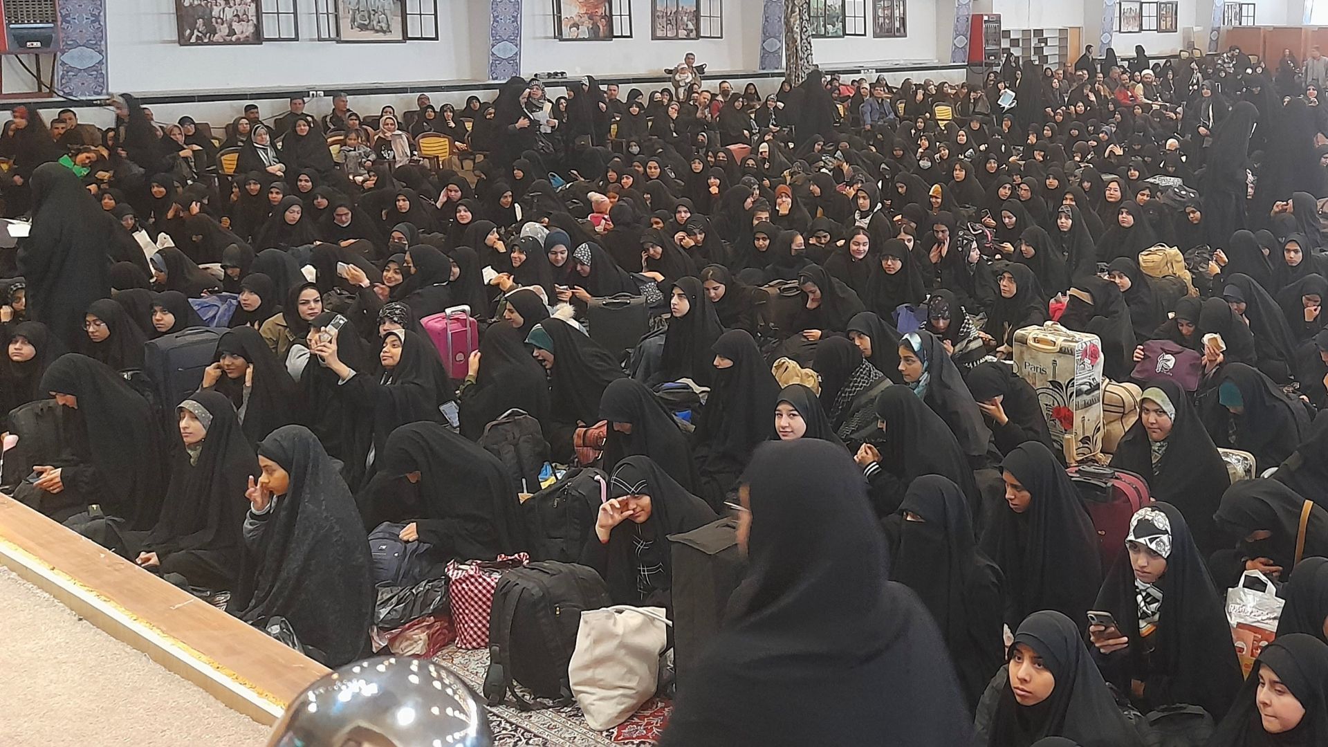اعزام دختران مشهدی به سرزمین راهیان نور
