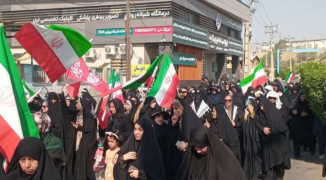 اجتماع ۲ هزار نفری جان‌فدا در مسجدسلیمان