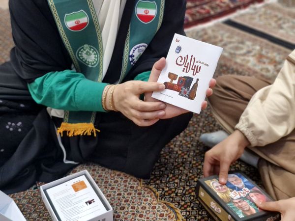 دختران، مهمانان عاشقانه اعتکاف