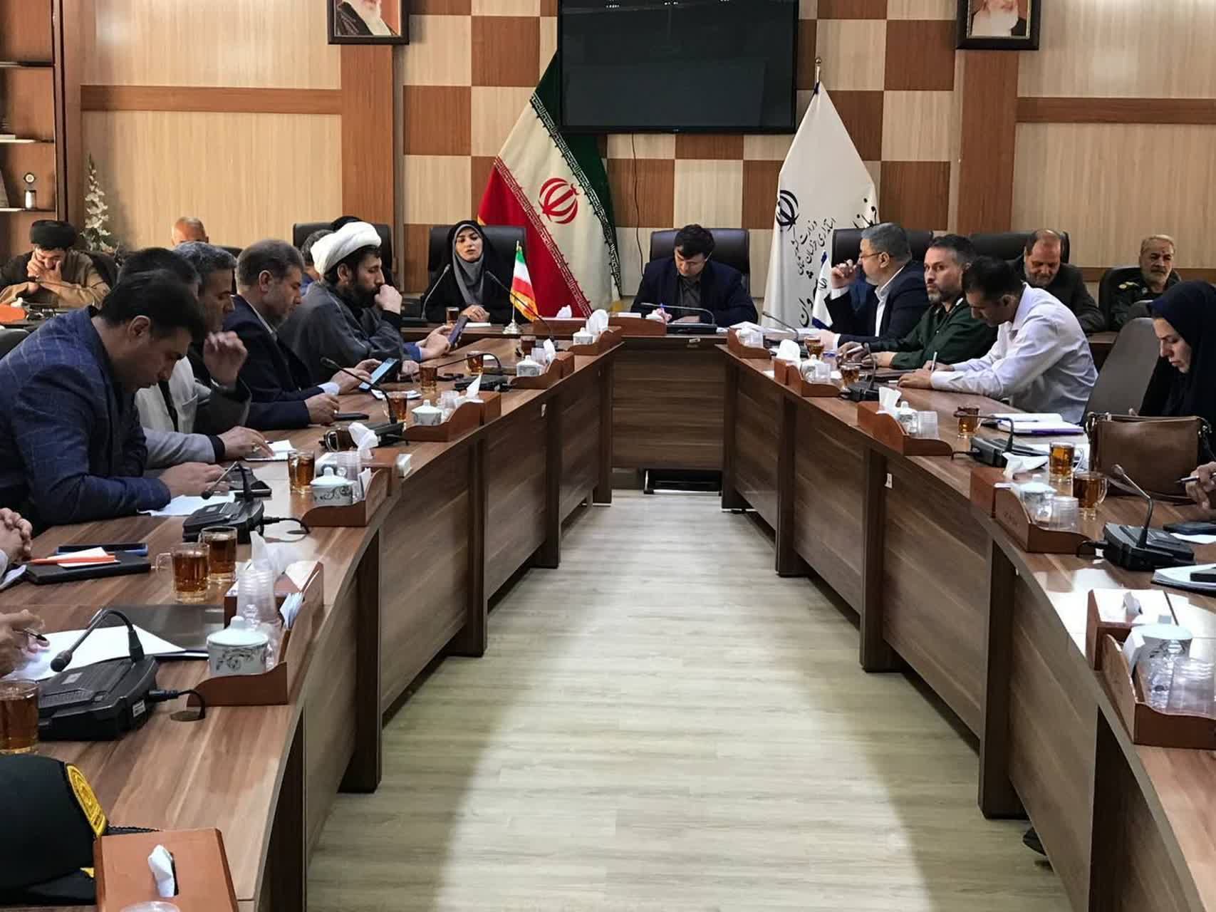 برگزاری سومین نشست هماهنگی یادواره ۶ شهیده زن استان در شیروان