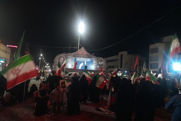 جاماندگان تشییع آقای شهید ایران 