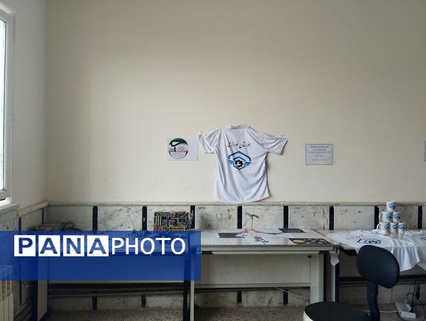 افتتاح نمایشگاه دست‌سازه‌های هنرستان خوارزمی سملقان