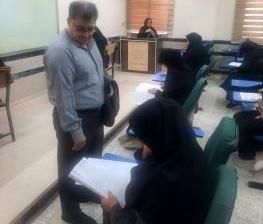 بازدید مسئولان آموزش‌وپرورش از روند برگزاری آزمون استخدامی در بوشهر