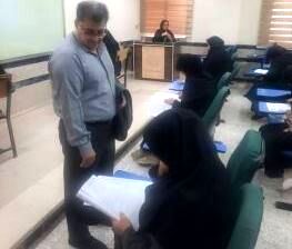 بازدید مسئولان آموزش‌وپرورش از روند برگزاری آزمون استخدامی در بوشهر