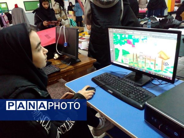 برگزاری نمایشگاه مهارت‌محور دختران هنرستانی ملارد