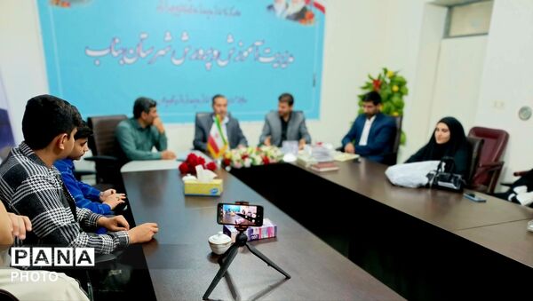 تقدیر از دانش‌آموز خبرنگاران بناب بمناسبت ۲۴سالگی خبرگزاری پانا