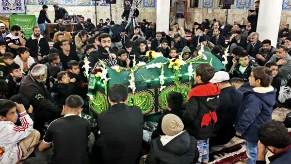 مراسم فاطمیه لاران 