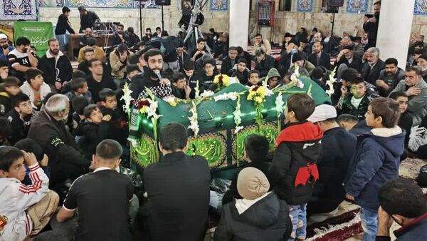 مراسم فاطمیه لاران 