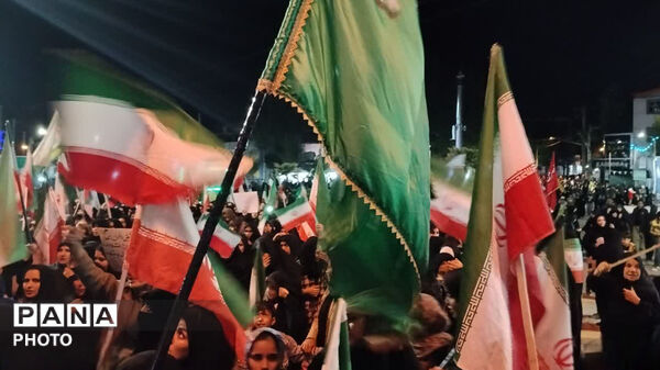 پنجاه وهشتمین شب حضورحماسی وباشکوه ،مردم شهرستان کوهدشت