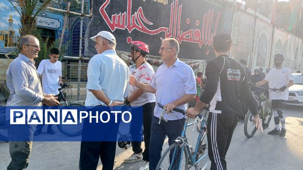 نخستین همایش دوچرخه‌سواری روستای اهلم