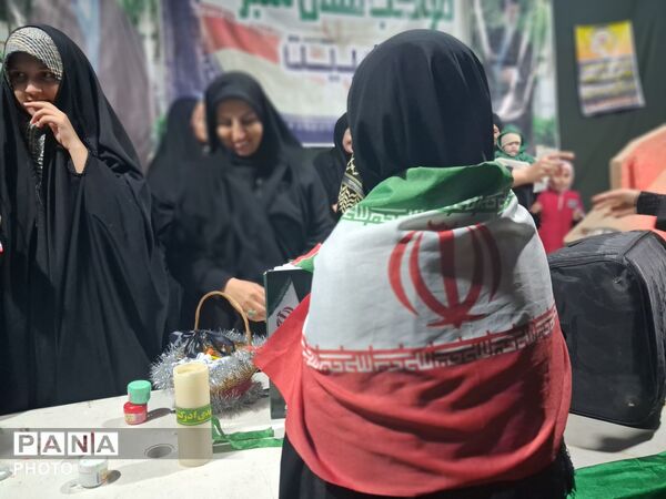 موکب فرهنگی دبیرستان نمونه وکیلی ۱۰ در حسینیه فضل نیشابور