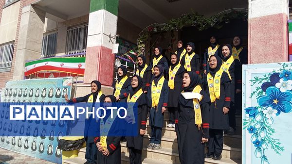 حال و هوای مدارس ملارد در ایام الله دهه فجر و اعیاد شعبانیه 