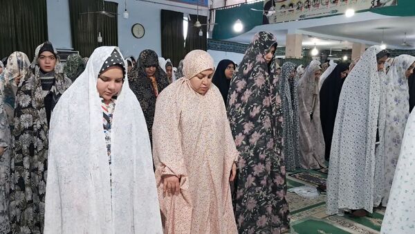 اعتکاف دانش‌آموزان مسجد اوغان