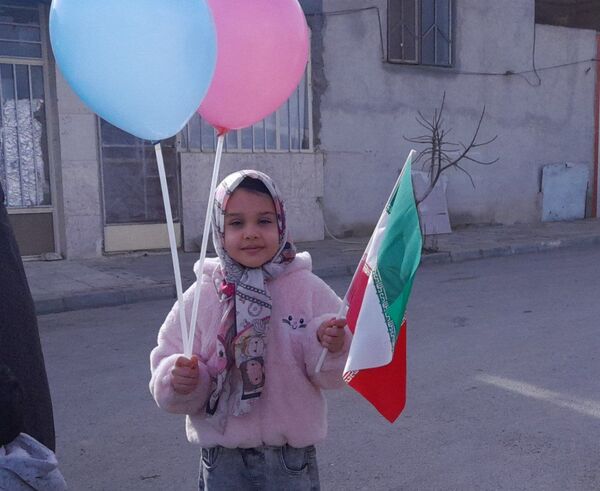 راهپیمایی مردم جعفرآباد قم در جشن سالگرد پیروزی انقلاب