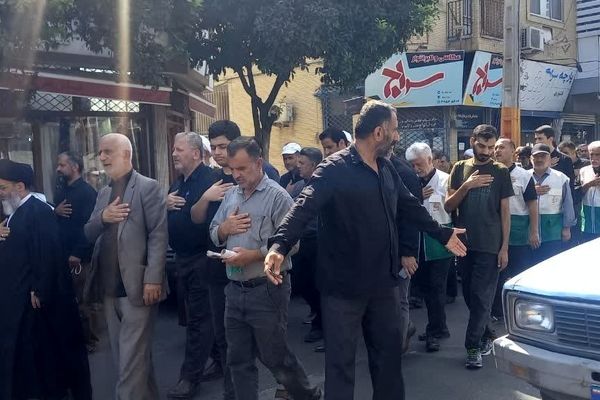 عزاداری شهادت ثامن‌الحجج(ع) در جویبار