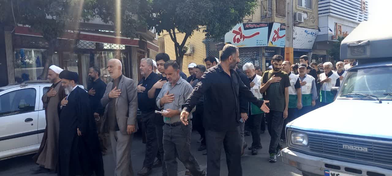 عزاداری شهادت ثامن‌الحجج(ع) در جویبار