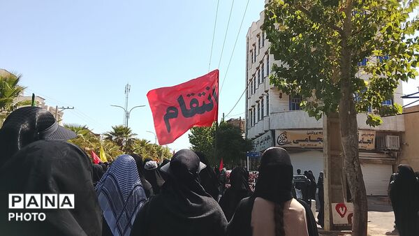 روایت راهپیمایی جاماندگان اربعین حسینی در شهرستان ساوه 
