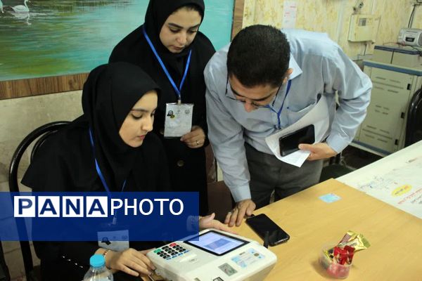 مشارکت گسترده مردم خرمدره در انتخابات ریاست جمهوری 