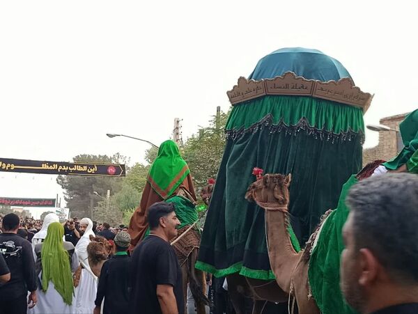 آیین ملی مذهبی خیمه‌برداری و خیمه‌کوبی در شهر تاریخی نوش آباد