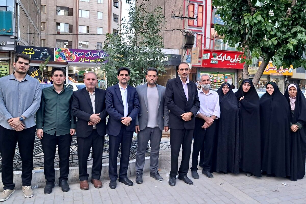 جشن کیلومتری غدیر در بهارستان‌دو