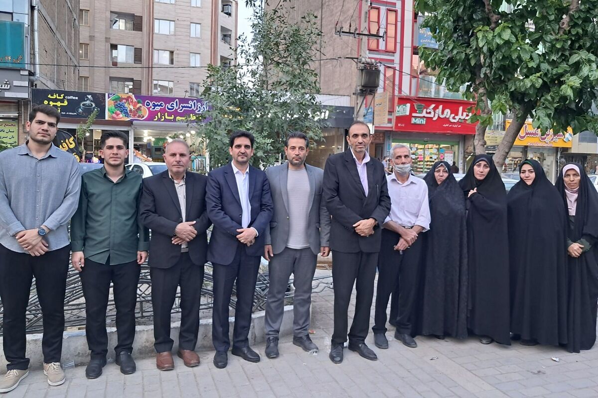 جشن کیلومتری غدیر در بهارستان‌دو