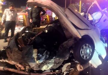 حادثه تلخ در بزرگراه شهید بابایی
