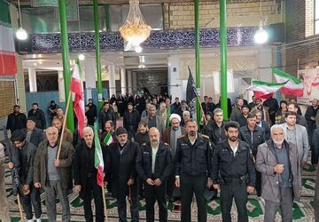 سفیددشت یکپارچه فریاد «مرگ بر اسرائیل» سر داد