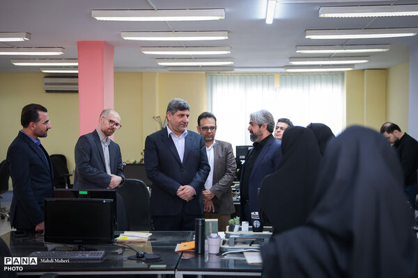 بازدید معاون فرهنگی و اجتماعی معاون اول رئیس جمهور از خبرگزاری پانا
