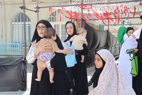 همایش شیرخوارگان حسینی در بجنورد 