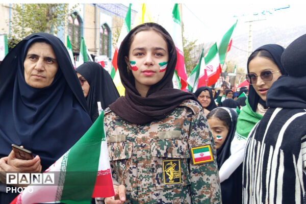 یادبود رهبر شهید ومعصومیت کودکان میناب در سوگِ چهل روزه