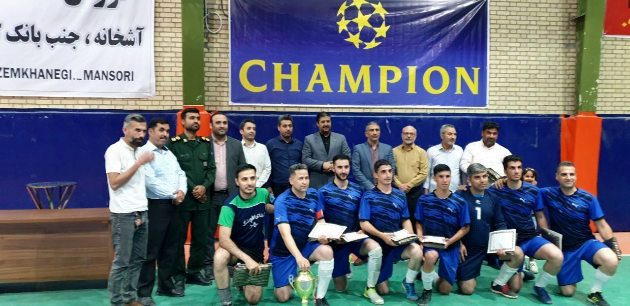 اختتامیه لیگ فوتسال جام ادارات شهرستان سملقان