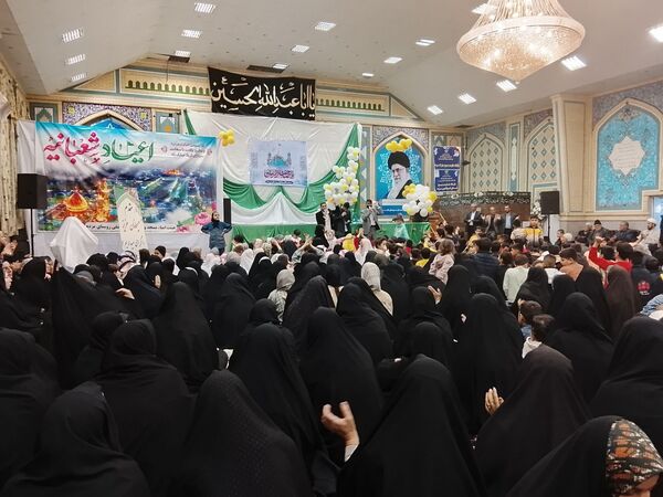 جشن ولادت حضرت ولی‌عصر (عج) در خلیل آباد  