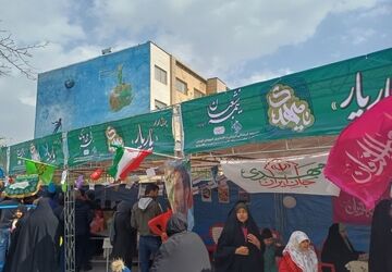 بزرگترین موکب خانوادگی شیراز میزبان جشن ولادت عدل گستر و پیروزی انقلاب اسلامی