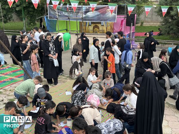 عید غدیر با شور مردمی و برنامه‌های متنوع در پارک کوثر نظرآباد 