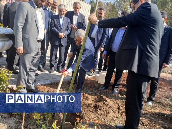 کاشت نهال یادمان صحن دانش تا کرسی قانون‌گذاری 