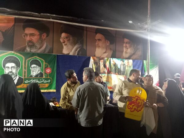 حسینیه امام خامنه ای میزبان سنگربانان نیشابوری 